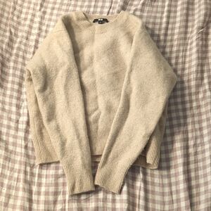 100% wool sweater